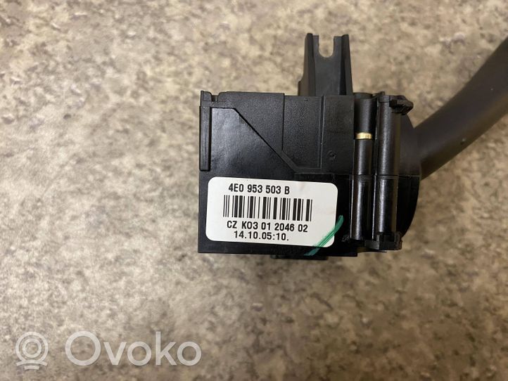 Audi A6 S6 C6 4F Wiper control stalk 4E0953503B