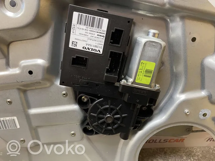 Volvo V50 Front door window regulator with motor 30753143