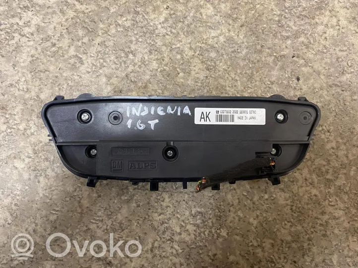 Opel Insignia A Bedieneinheit Controller Multimedia 13273102