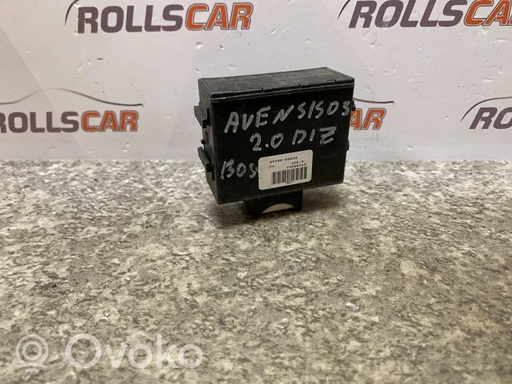 Toyota Avensis T250 Immobilizer control unit/module 8978005030