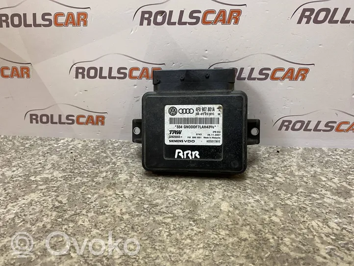 Audi A6 S6 C6 4F Centralina/modulo sistema frenante 4F0907801A