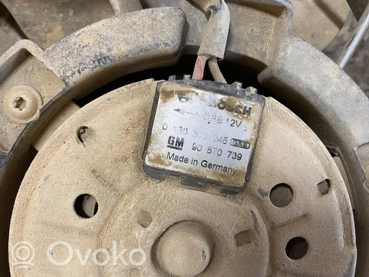 Opel Astra G Elektryczny wentylator chłodnicy 0130303245