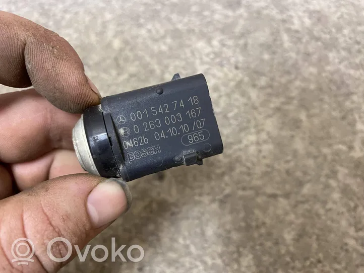 Mercedes-Benz E W211 Parkošanās (PDC) sensors (-i) 0015427418