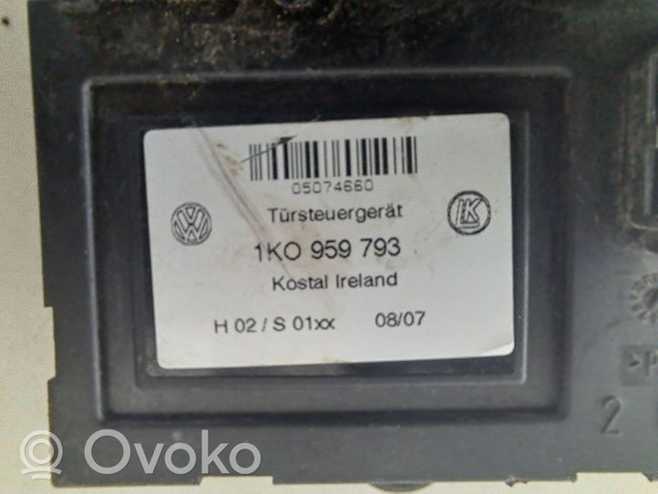Volkswagen PASSAT B6 Sterownik / Moduł drzwi 1K0959793