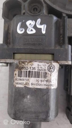 Volkswagen PASSAT B6 Silniczek podnośnika szyby drzwi 3C1837462L