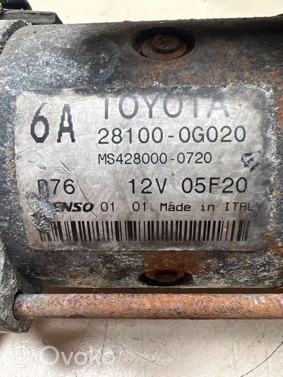 Toyota Avensis T250 Käynnistysmoottori 281000G020