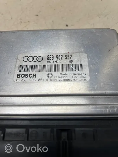 Audi A4 S4 B6 8E 8H Calculateur moteur ECU 8E0907557