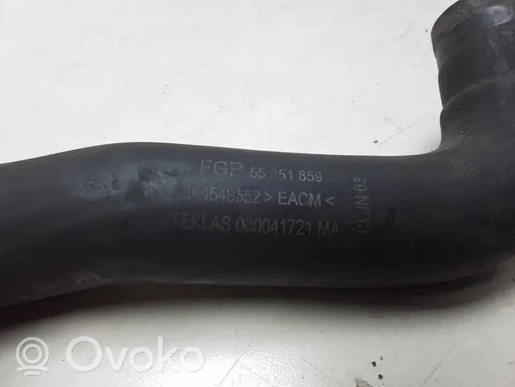 Opel Meriva A Välijäähdyttimen letku 55351859