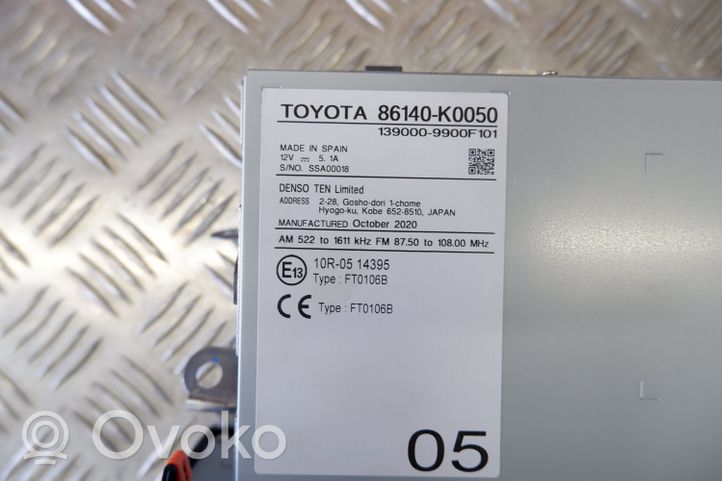 Toyota Yaris XP210 Monitor/display/piccolo schermo 86140K0050