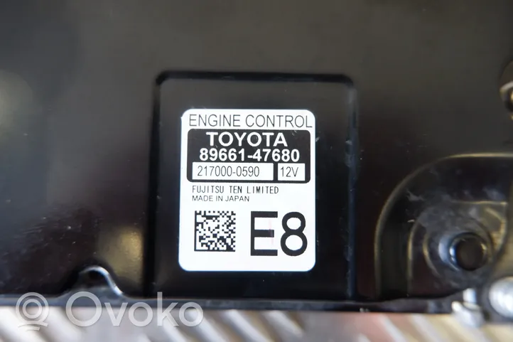 Toyota Prius (XW50) Sterownik / Moduł ECU 8966147680