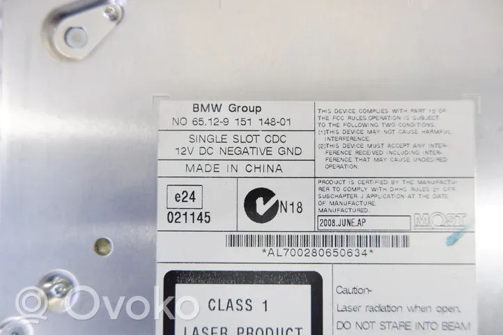 BMW X5 E70 Caricatore CD/DVD 9151148