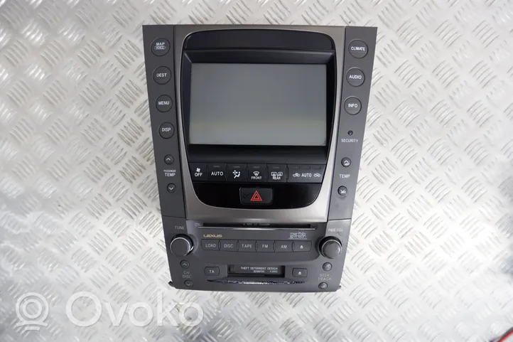 Lexus GS 300 350 430 450H Unità principale autoradio/CD/DVD/GPS 8611130430
