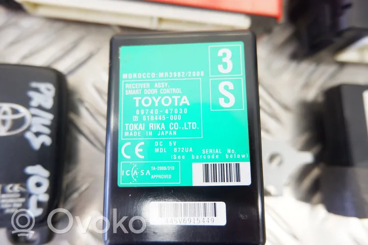 Toyota Prius (XW30) Užvedimo komplektas 8999047060