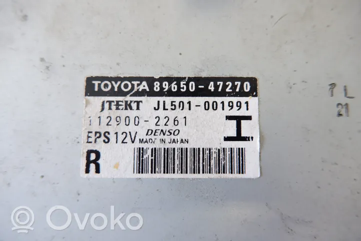 Toyota Prius (XW30) Moduł / Sterownik wspomagania kierownicy 8965047270