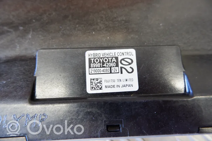 Toyota RAV 4 (XA40) Kit centralina motore ECU e serratura 8999042091