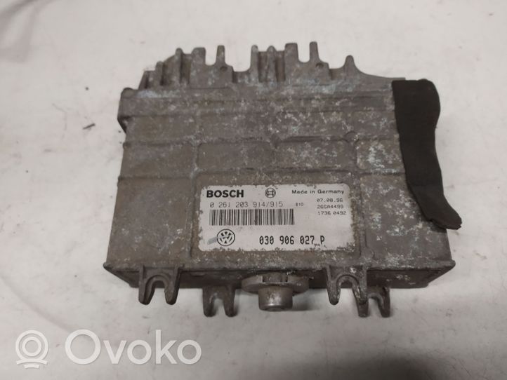 Volkswagen Polo III 6N 6N2 6NF Moottorin ohjainlaite/moduuli 030906027P