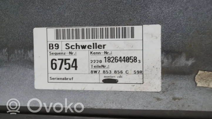 Audi A5 Sill/side skirt trim 8W7853856C