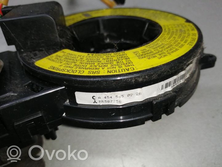 Mitsubishi Colt Bague collectrice/contacteur tournant airbag (bague SRS) A4545450226