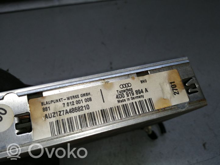 Audi A8 S8 D2 4D Unité / module navigation GPS 4D0919894A