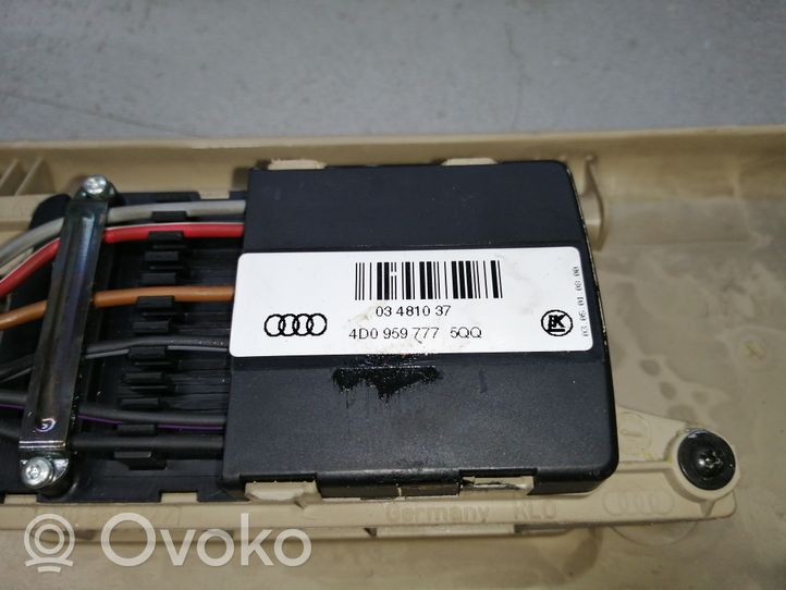 Audi A8 S8 D2 4D Interruttore di controllo del sedile 4D0959777