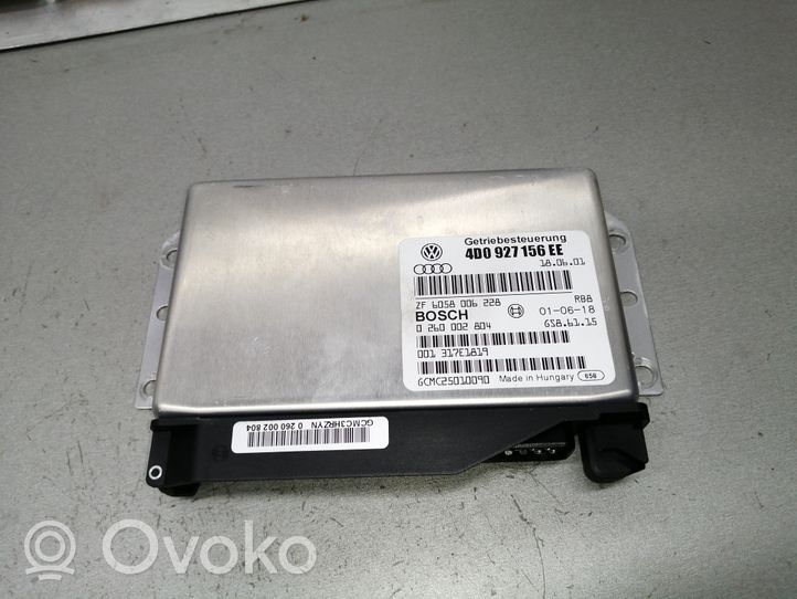 Audi A8 S8 D2 4D Module de contrôle de boîte de vitesses ECU 4D0927156EE