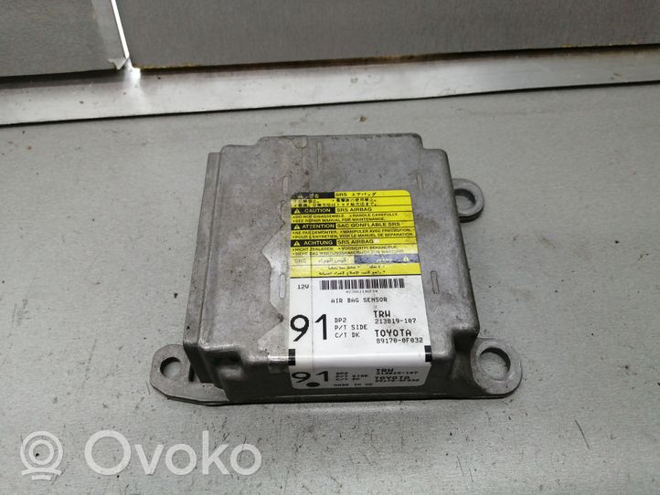 Toyota Corolla Verso AR10 Sterownik / Moduł Airbag 891700F032