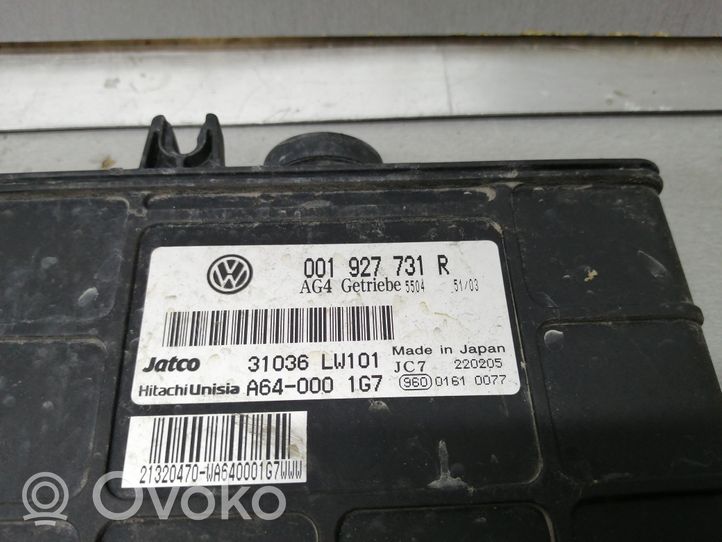 Volkswagen Polo Pavarų dėžės valdymo blokas 001927731R