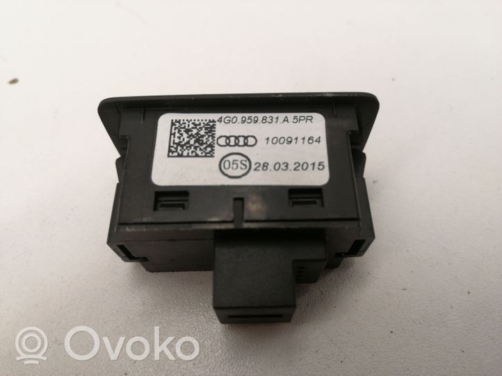 Audi Q5 SQ5 Takaluukun avauskytkimen painike/kytkin 4G0959831A