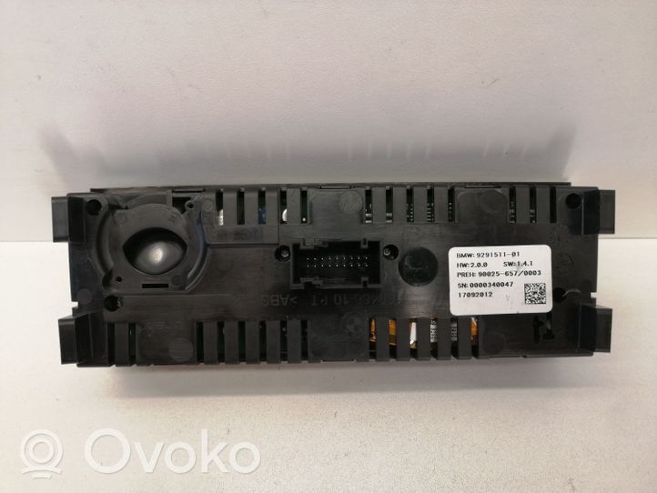 BMW X5 E70 Interruttore ventola abitacolo 9291511