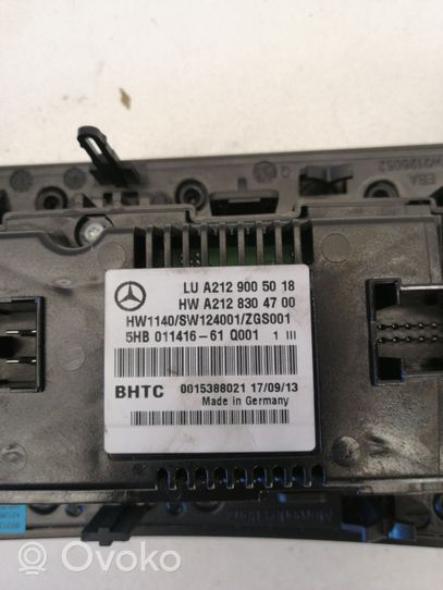 Mercedes-Benz E W212 Centralina del climatizzatore A2129005018