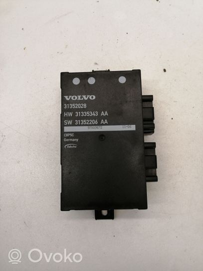 Volvo XC60 Sterownik / Moduł elektrycznej klapy tylnej / bagażnika 31352028