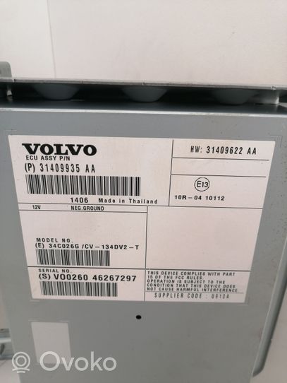 Volvo XC60 Sound amplifier 31409935