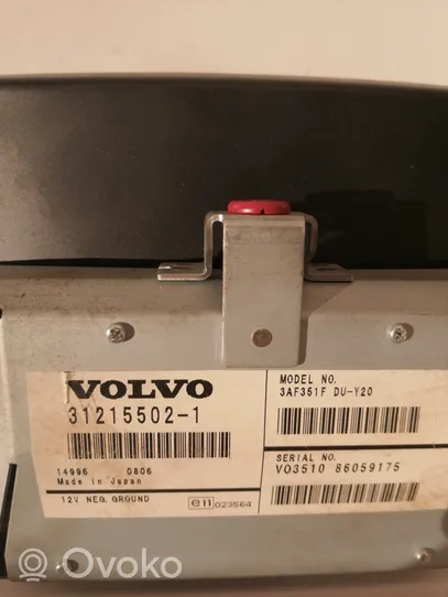 Volvo V70 Monitor / wyświetlacz / ekran 31215502