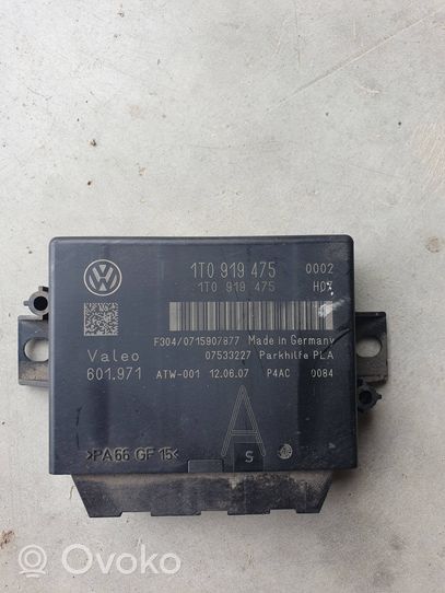 Volkswagen Tiguan Centralina/modulo sensori di parcheggio PDC 1T0919475