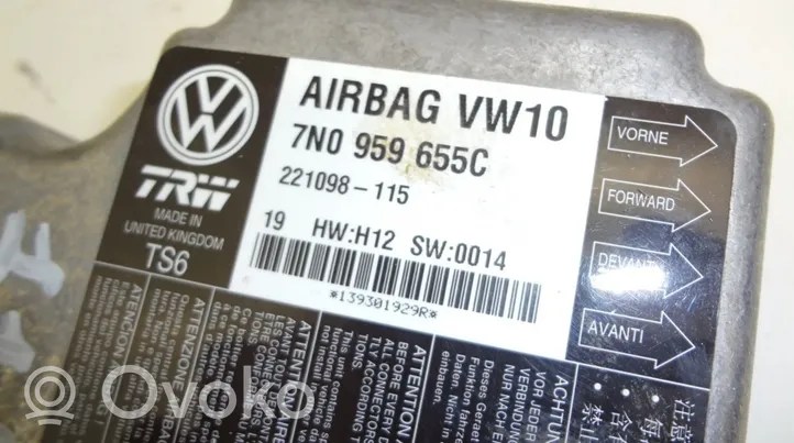 Volkswagen Sharan Centralina/modulo airbag 