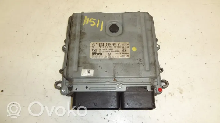 Mercedes-Benz R W251 Sterownik / Moduł ECU 0281013386