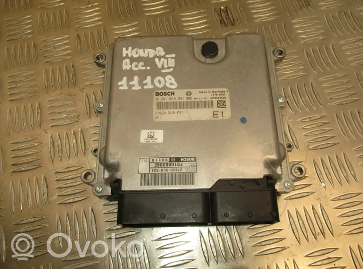 Honda Accord Sterownik / Moduł ECU 0281016091