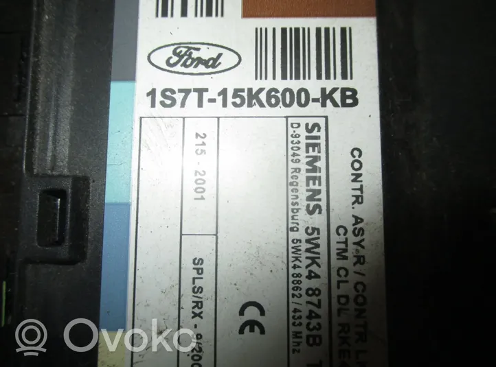 Ford Mondeo Mk III Sterownik / Moduł centralnego zamka 5WK48743B