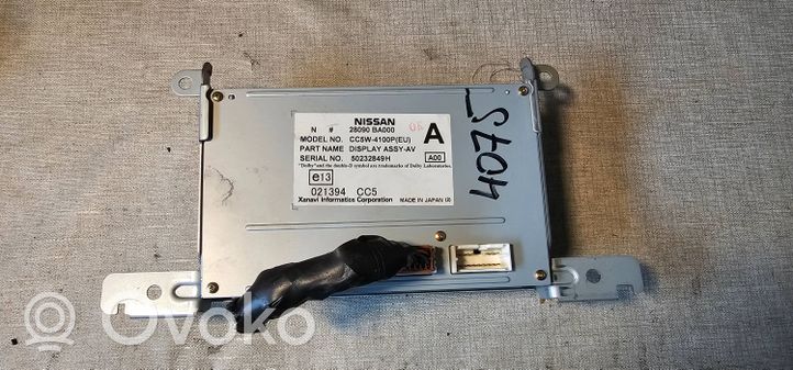 Nissan Primera Monitori/näyttö/pieni näyttö 28090BA000