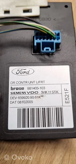 Ford Focus C-MAX Silniczek podnoszenia szyby drzwi tylnych 6599209061K