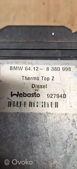 BMW X5 E53 Unité de préchauffage auxiliaire Webasto 92794d