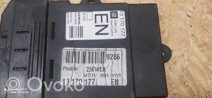 Opel Vectra C Door central lock control unit/module 1370177