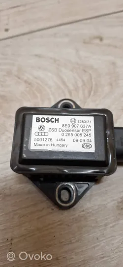 Volkswagen PASSAT B5.5 Sensore di imbardata accelerazione ESP 8E0907637A