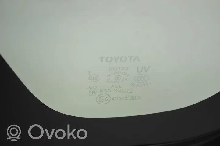 Toyota Prius (XW30) Szyba karoseryjna tylna 43R005834