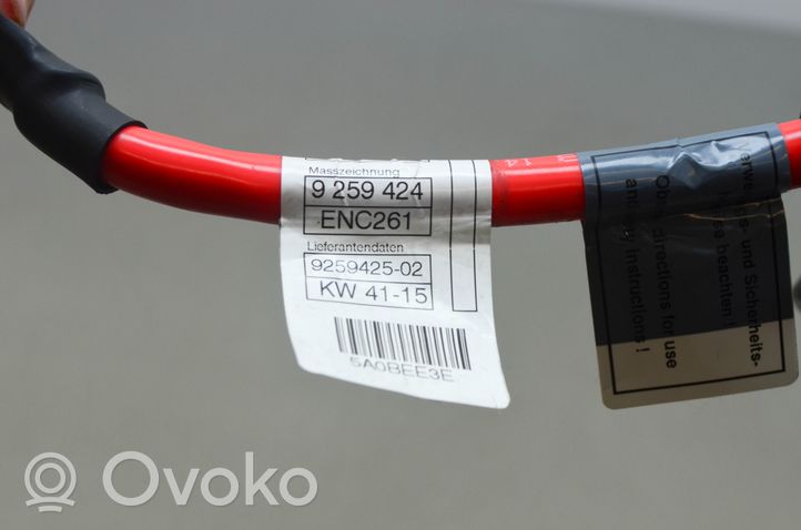 BMW 4 F36 Gran coupe Cavo positivo (batteria) 9259424