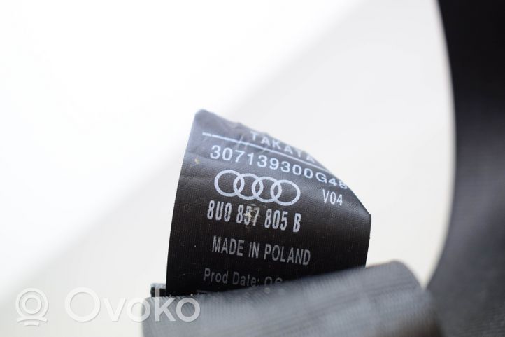 Audi Q3 8U Takaistuimen turvavyö 8U0857805B