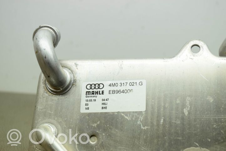Audi Q7 4M Engine oil radiator 4M0317021G
