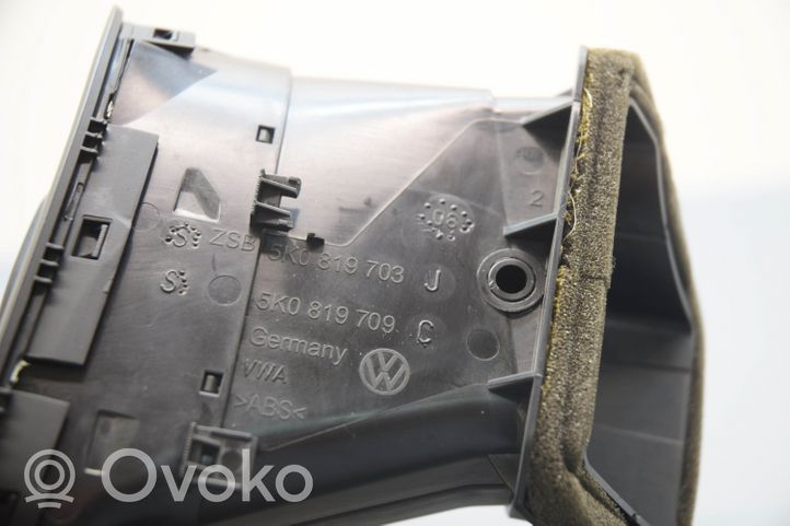 Volkswagen Golf VI Copertura griglia di ventilazione cruscotto 5K0819709C