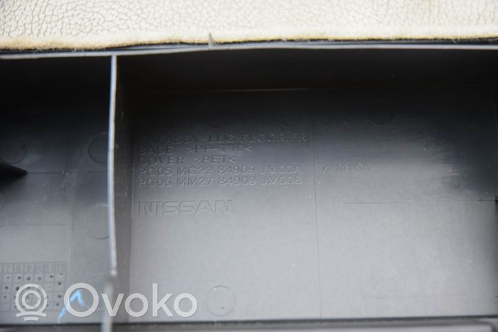 Nissan Rogue Rivestimento laterale della consolle centrale posteriore 84909JM00A