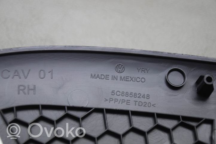 Volkswagen Jetta VI Panelės apdailos skydas (šoninis) 5C6858248
